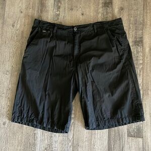 Buffalo David Bitton black chino shorts